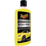 Meguiar's Ultimate Wash & Wax - luxusní, nejkoncentrovanější autošampon s příměsí karnauby a polymerů, 473 ml