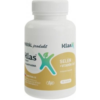 Klas Selen + vitamín C a E 90 tablet – Hledejceny.cz