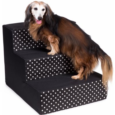 Iridog Potah na schody Steppie no.2 černý s puntíky 45 x 50 x 60 cm – Hledejceny.cz