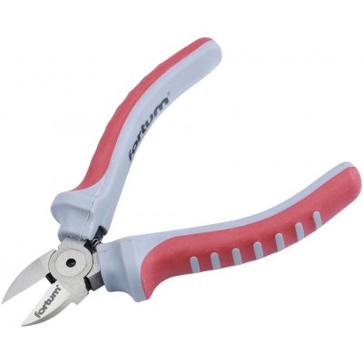 FORTUM Kleště štípací boční pro elektroniku, 125mm, 61CrV5, 4770402 – Zboží Dáma