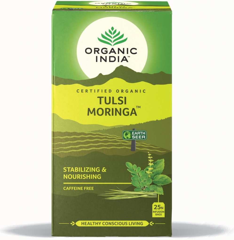 Organic India Tulsi moringa bio 25 sáčků