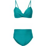 Aquos Dámské dvoudílné plavky SWIMMING DRESS Tyrkysová – Hledejceny.cz