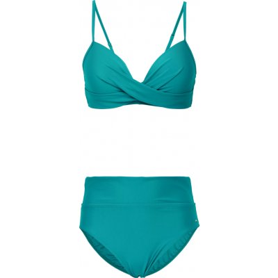 Aquos Dámské dvoudílné plavky SWIMMING DRESS Tyrkysová – Hledejceny.cz