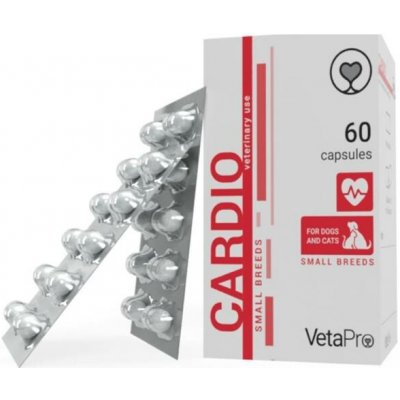 VetaPro Cardio Small Breeds 60 kapslí – Hledejceny.cz
