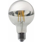 ACA Lighting LED FILAMENT E27 DIM G95 stříbrná 8W 2700K 230V 900lm RA80 PALA958WWDIMS – Hledejceny.cz