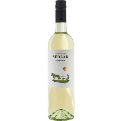 Vinařství Sedlák Sauvignon moravské zemské 12% 0,75 l (holá láhev) – Hledejceny.cz