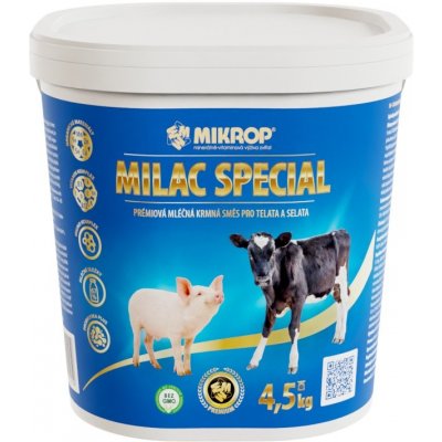 Mikrop MILAC Special krmné mléko 4,5 kg – Zboží Dáma Mikrop MILAC Special krmné mléko 4,5 kg – Zboží Dáma