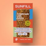 SUNFILL Křupavý chléb s rozinkami 100 g – Zboží Dáma