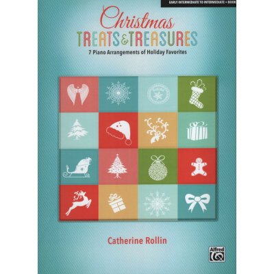 Christmas Treats & Treasures 4 by Catherine Rollin snadné vánoční melodie, písničky a koledy