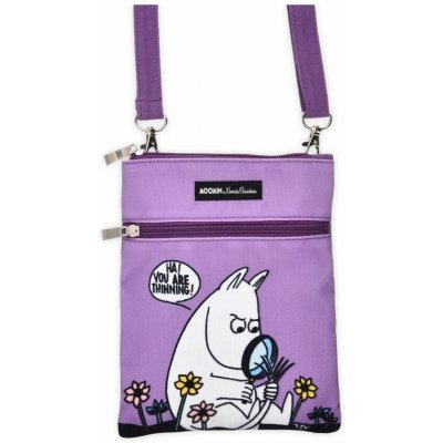 NordicBuddies Taštička na krk Moomin 17 x 21 cm fialová – Hledejceny.cz