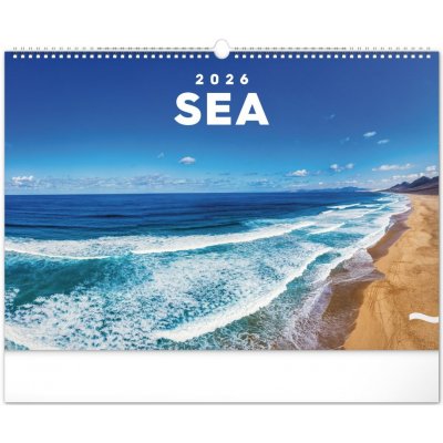 nástěnný Moře, 48 x 33 cm 2026 – Zboží Dáma