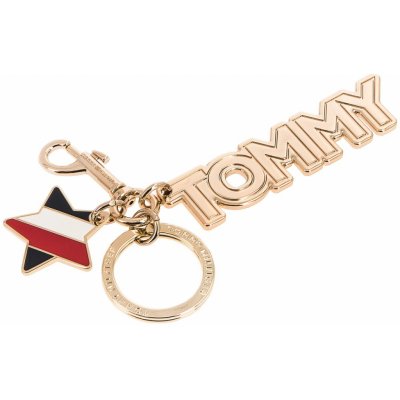 Přívěsek na klíče Tommy HILFIGER Keyfob Tommy Logo AW0AW05864 Zlatá Barevná  od 790 Kč - Heureka.cz