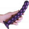 Dilda Ouch! Beaded Silicone G-Spot Dildo 8"/20,5 cm Purple