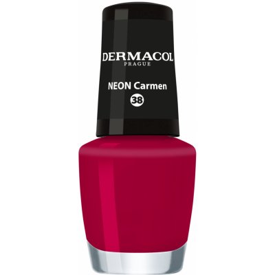 Dermacol Neon neonový lak na nehty 38 Neon Carmen 5 ml – Zboží Dáma
