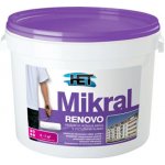 HET MIKRAL RENOVO ACTIVE fasádní silikonová barva bílá 12 kg – HobbyKompas.cz