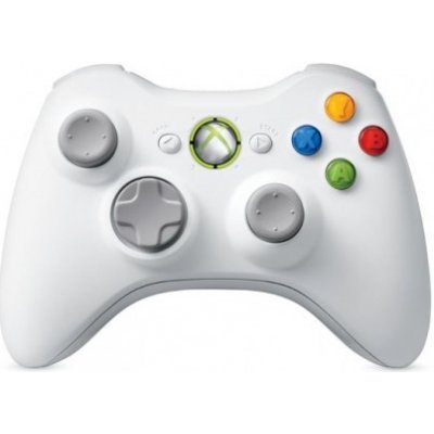 Microsoft Xbox 360 Wireless Controller - White NSF-00013