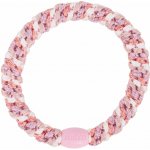 KKNEKKI Gumička do vlasů Kknekki Dusty Rose Pink Glitter, růžová barva – Hledejceny.cz