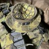 Army a lovecká pokrývka hlavy Klobouk Combat Systems Boonie Recce Vzor 95 woodland