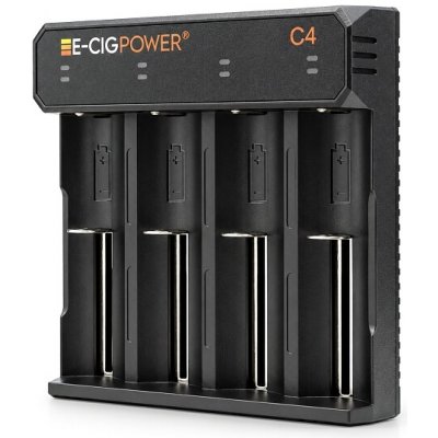 E-CIGPOWER C4 čtyřslotová USB-C nabíječka – Hledejceny.cz