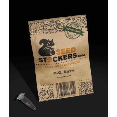 Seedstockers O.G. Kush semena neobsahují THC 3 ks – Sleviste.cz