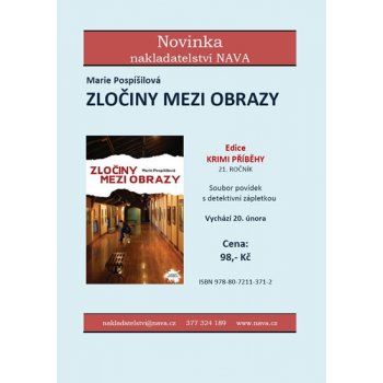 Zločiny mezi obrazy - Pospíšilová Marie