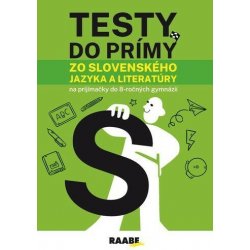 Testy do prímy zo slovenského jazyka a literatúry