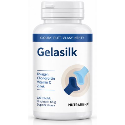 GELASILK kolagen 1900 mg a chondroitin pro klouby 120 tobolek – Hledejceny.cz