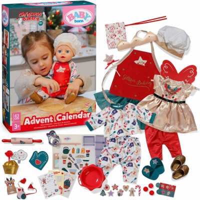 Zapf BABY born Adventní kalendář 2026, 43 cm – Hledejceny.cz
