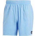 adidas plavecké šortky Solid CLX Short-Length bílo modré – Zbozi.Blesk.cz