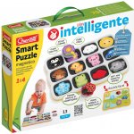 Quercetti Smart Puzzle magnetico first colors and words 0231 – Zboží Mobilmania