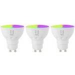 IMMAX NEO SMART LED GU10 6W RGB+CCT barevná a bílá, stmívatelná, WiFi, 3ks – Zboží Mobilmania