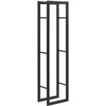 Täby Steel 40x25x150 cm Černý – Zboží Dáma