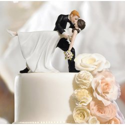 Weddingstar Figurka na svatební dort V objetí tance