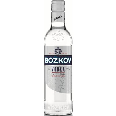 Božkov Vodka 37,5% 0,5 l (holá láhev) – Zboží Mobilmania