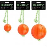 LIKER Míček pro psy LUMI se svítícím provazem 5 cm – Zboží Dáma