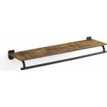 SONGMICS Vasagle Nomy 109 cm černý/hnědý – Hledejceny.cz