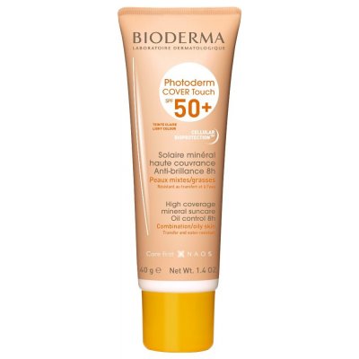 Bioderma Photoderm Cover Touch SPF50+ light 40 g – Zbozi.Blesk.cz