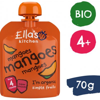 Ella's Kitchen BIO Mangová svačinka 70 g – Zboží Mobilmania