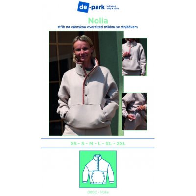 de-park Papírový střih - Nolia vel. XS- XXL – Zboží Mobilmania