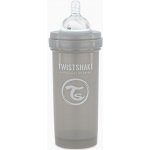 Twistshake Kojenecká láhev AntiColic Pastel Šedá 260ml – Zboží Mobilmania