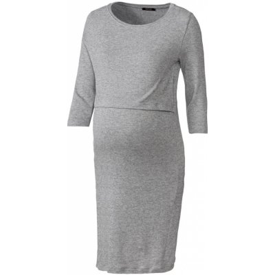 esmara dámské těhotenské šaty šedá – Zboží Dáma
