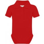 Link Kids Wear Dětské body s límečkem Red – Hledejceny.cz