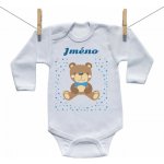Boodyy Body s dlouhým rukávem s medvídkem pro chlapečka – Zboží Dáma