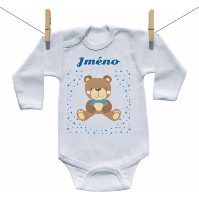 Boodyy Body s dlouhým rukávem s medvídkem pro chlapečka – Zboží Dáma