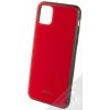 Pouzdro a kryt na mobilní telefon Apple Pouzdro Forcell Glass Apple iPhone 11 Pro Max červené