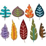 Sizzix Lístky vyřezávací kovové šablony Thinlits 18ks – Hledejceny.cz