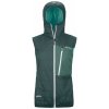 Dámská vesta Ortovox Swisswool Piz Duan Vest Women's Dark Arctic Grey