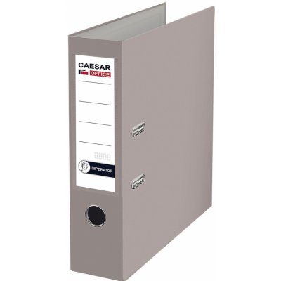 Rado Pořadač A4 5cm pákový PP Imperator šedý prstokroužek – Zboží Živě