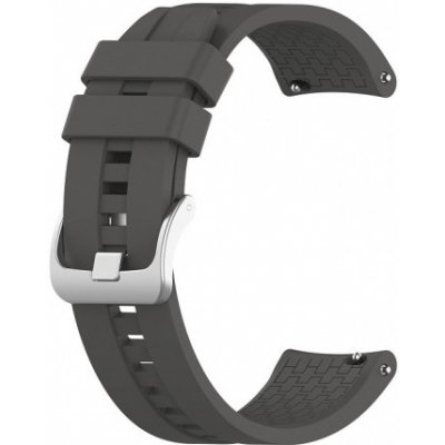 BStrap Silicone Cube řemínek na Huawei Watch 3 / 3 Pro, dark gray SHU004C0211 – Zbozi.Blesk.cz