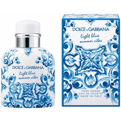 Dolce & Gabbana Light Blue Summer Vibes toaletní voda pánská 75 ml – Hledejceny.cz